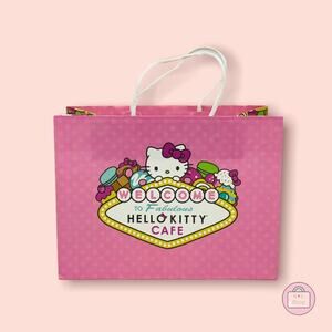 Hello Kitty Cafe Las Vegas Original Shopping Paper Bag